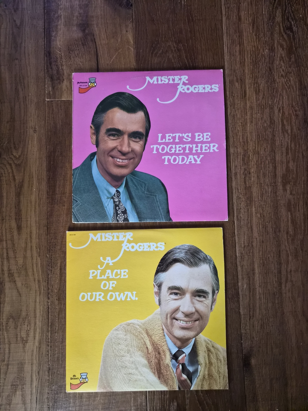 Mister Rogers Vinyl Let's Be Together Today & A Place Of Our Own